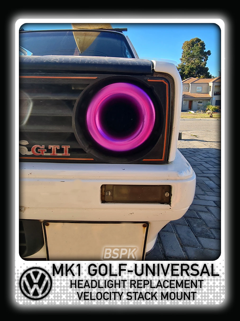Volkswagen MK1 Golf - Universal - Headlight Replacement Velocity Stack Mount