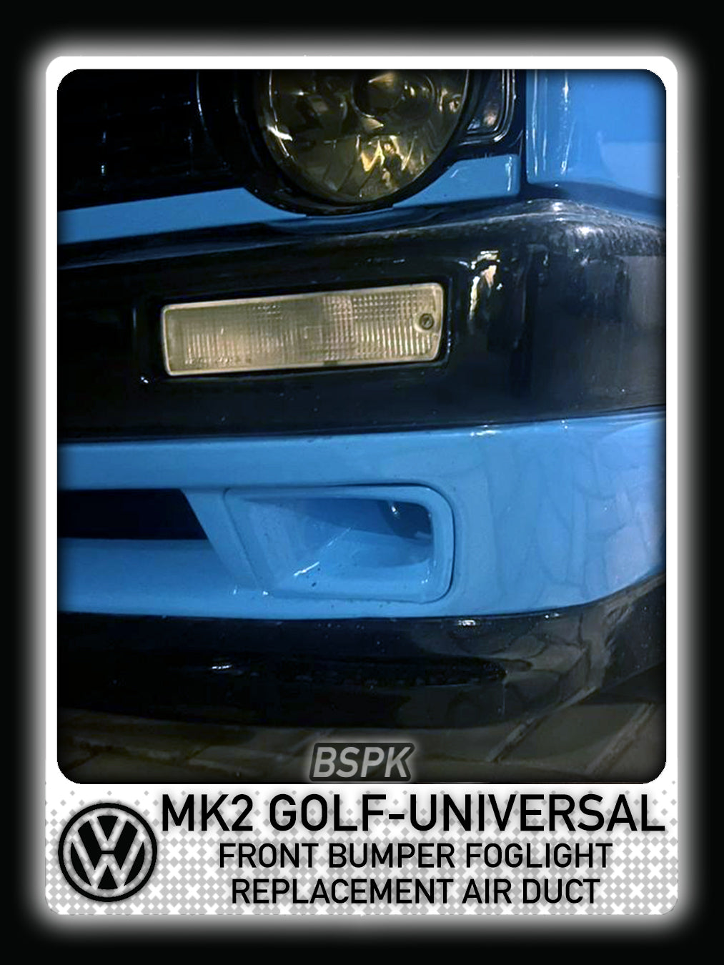 Volkswagen MK2 Golf - Foglight Replacement Air Duct