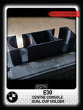 BMW E30 - Centre Console Dual Cup Holder Insert
