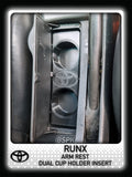 Toyota RunX - Arm Rest Cup Holder Insert