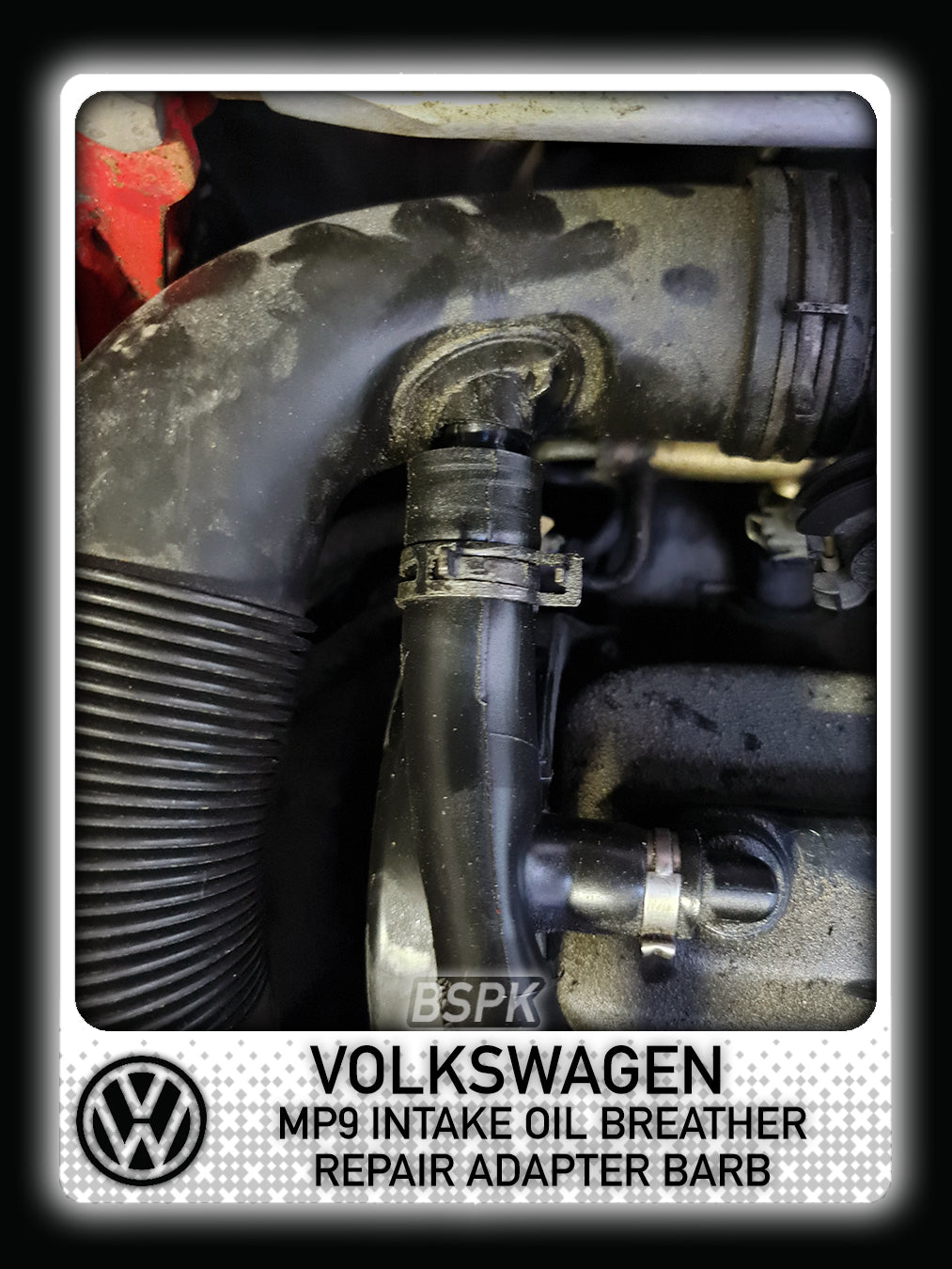 Volkswagen MP9 Intake Breather Repair Barb