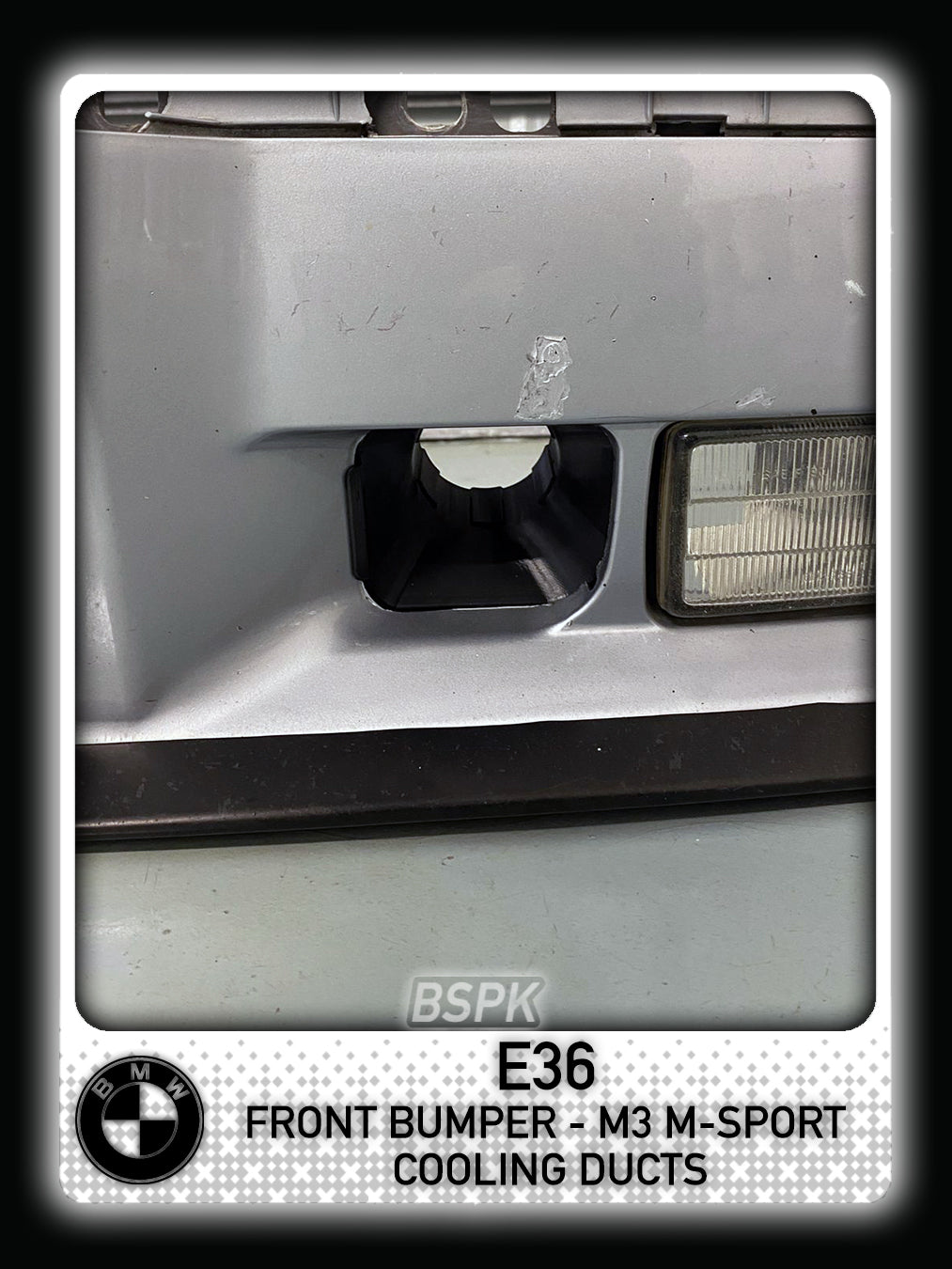 BMW E36 - M-Sport M3 Front Bumper Ducts