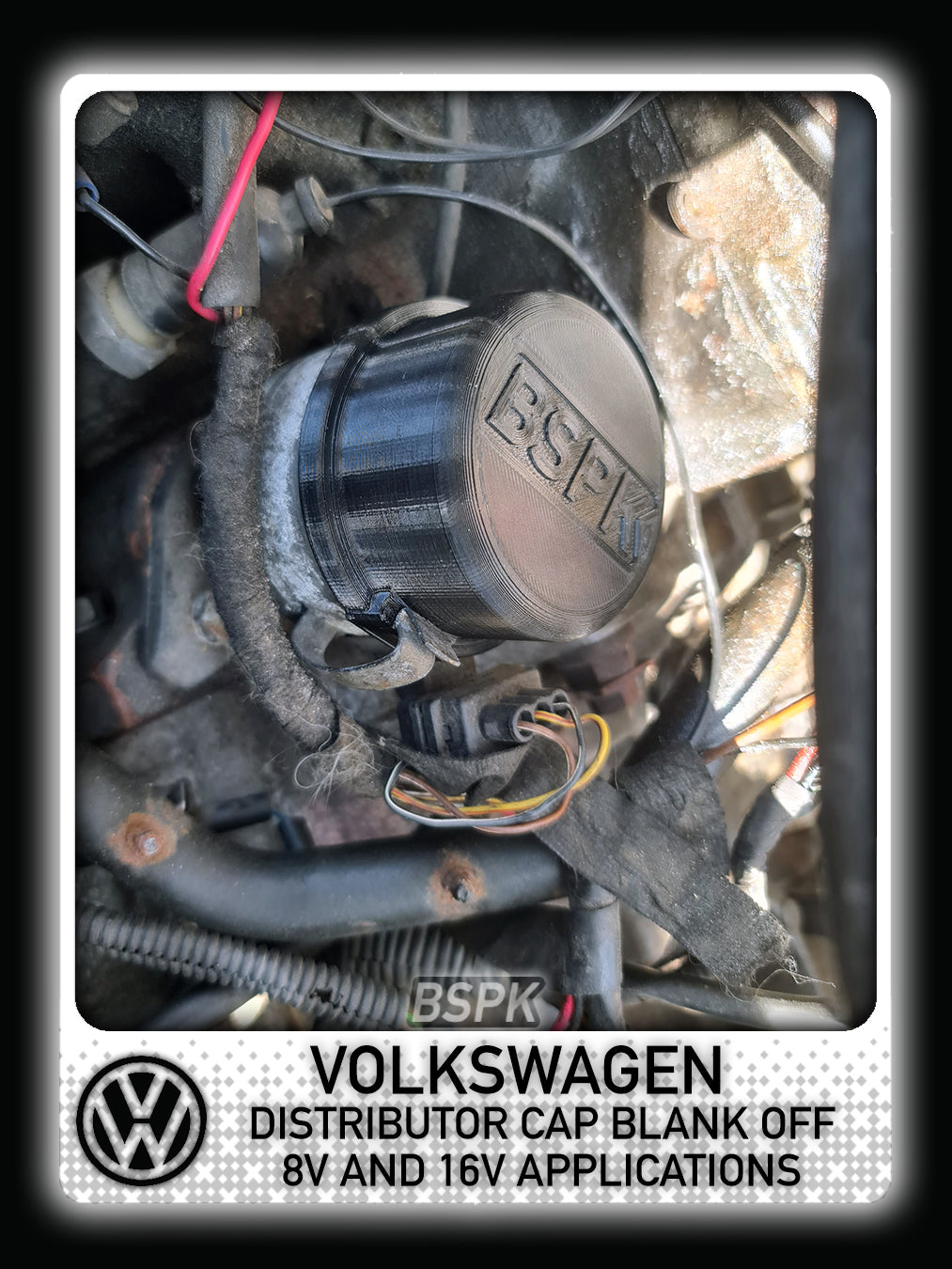 Volkswagen 8v/16v VW Distributor Blank Off Cap