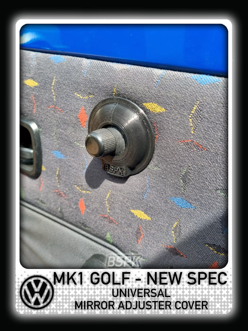 Volkswagen MK1 Golf - New Spec - Mirror Adjuster Cover