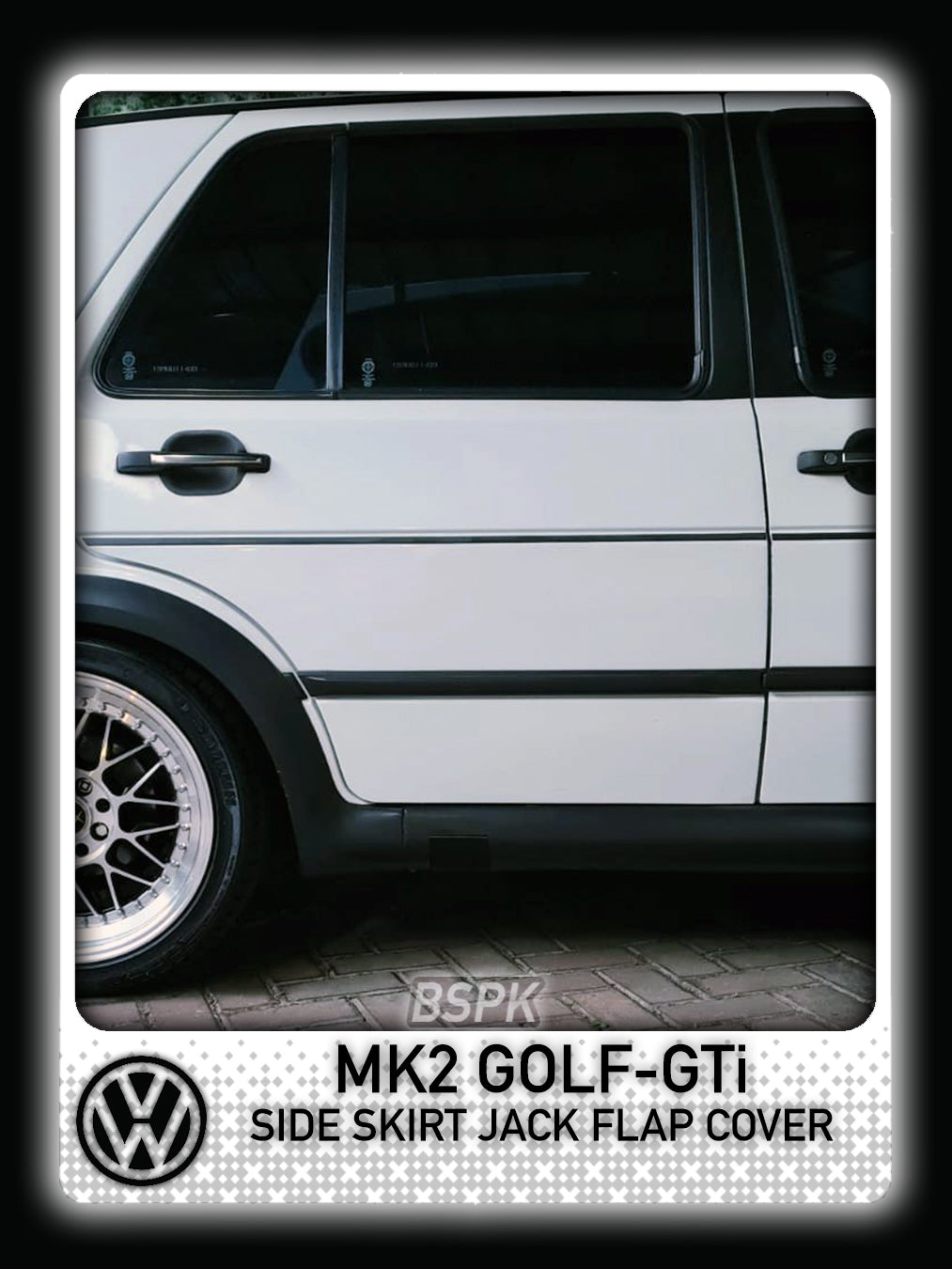 Volkswagen MK2 Golf - GTI Side Skirt Jack Flap Covers