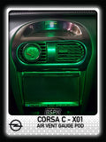 Opel Corsa C [X01]- Air Vent Gauge Pod