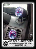 Volkswagen MK1 Golf - New Spec - Dashboard Quarter Vent Gauge Pod