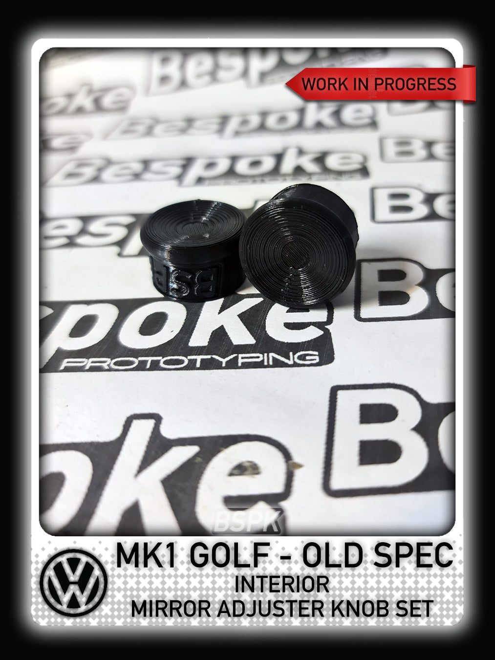 Volkswagen MK1 Golf - Old Spec - Mirror Adjuster Knob