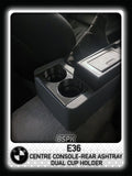 BMW E36 - Centre Console Rear Ashtray Dual Cup Holder