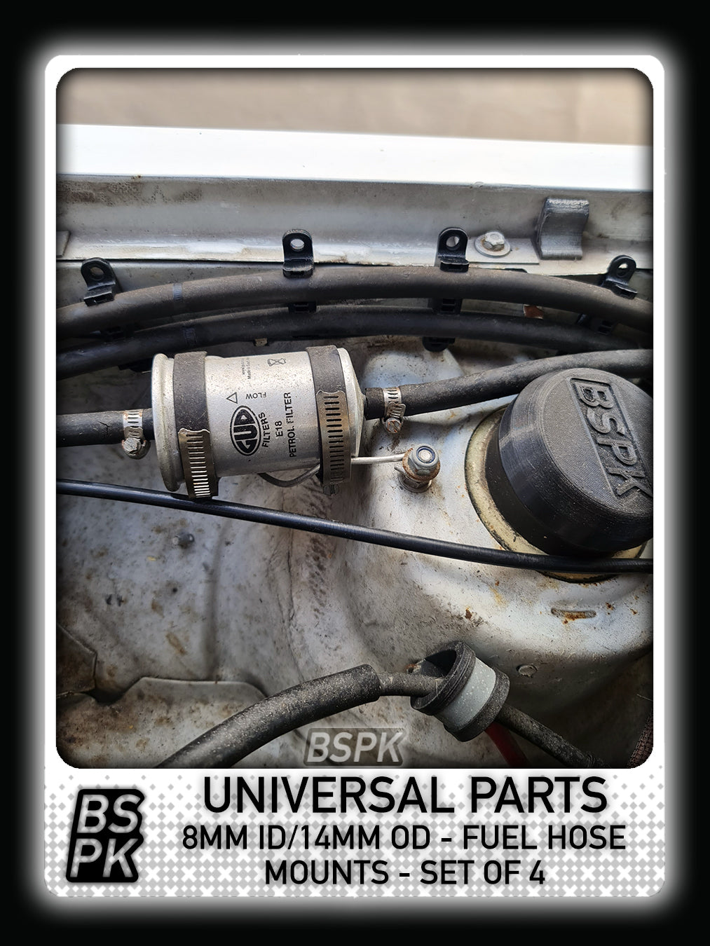 BSPK 14mm Dual Fuel Line Mount