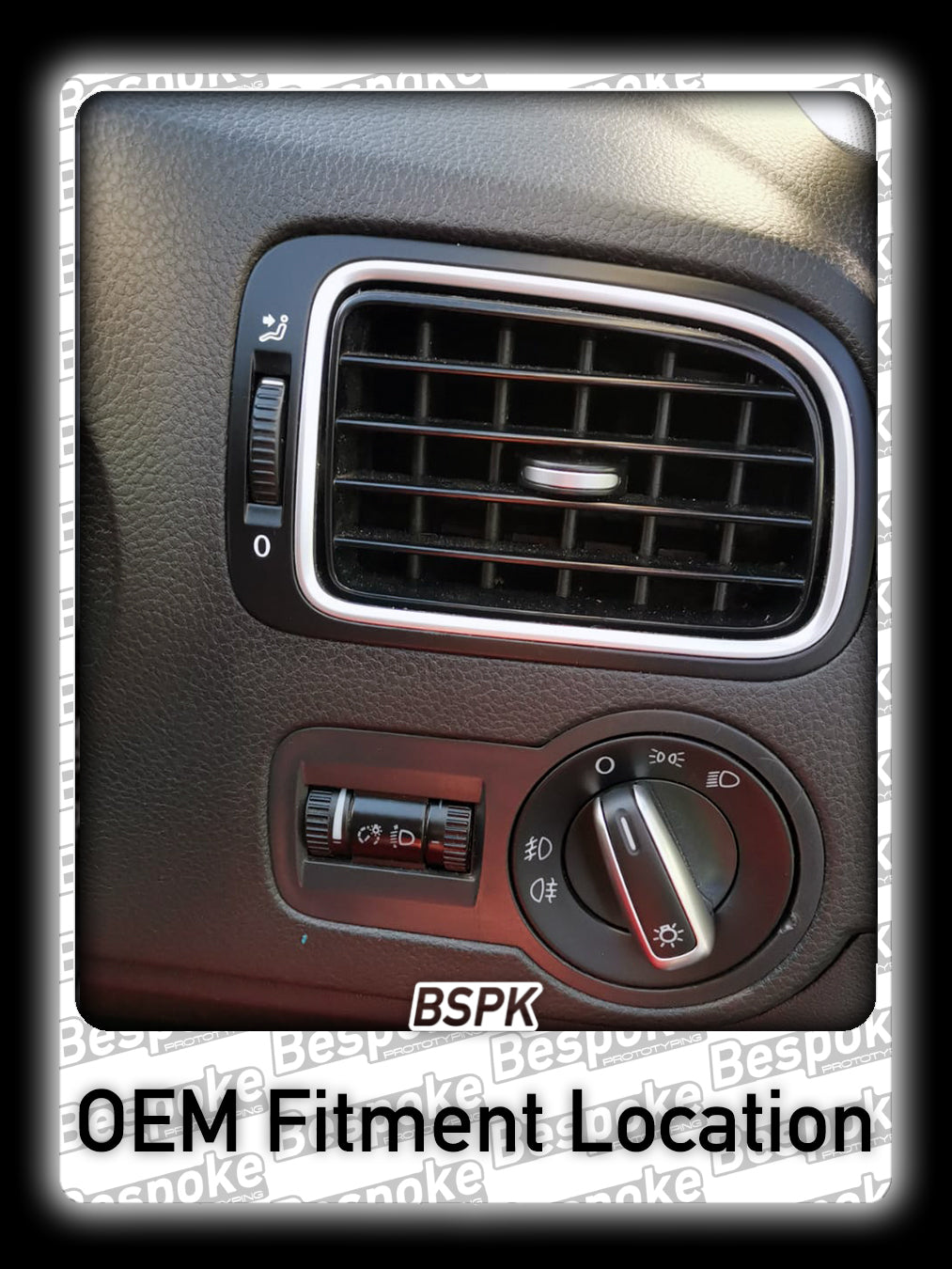 Volkswagen Polo 6 - Driver Air Vent Gauge Pod 10°