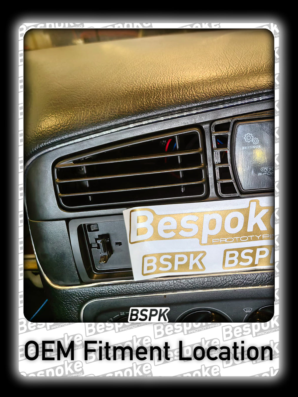 Volkswagen MK3 Golf - Centre Left Air Vent Water Meth Conroller Mount