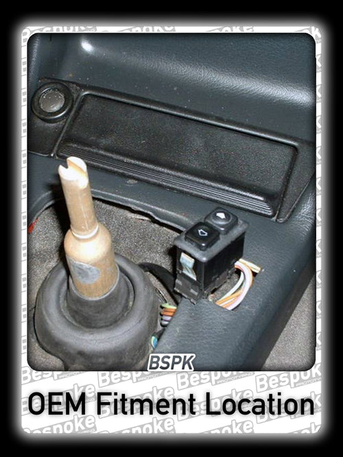 BMW E30 - Ashtray Dual Gauge Pod 10°
