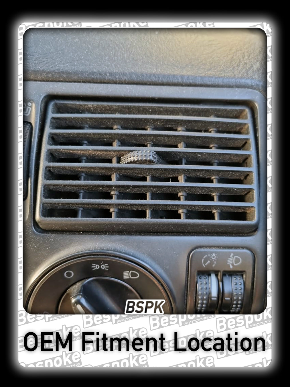 Volkswagen Golf MK4 - Driver Air Vent Gauge Pod 10°