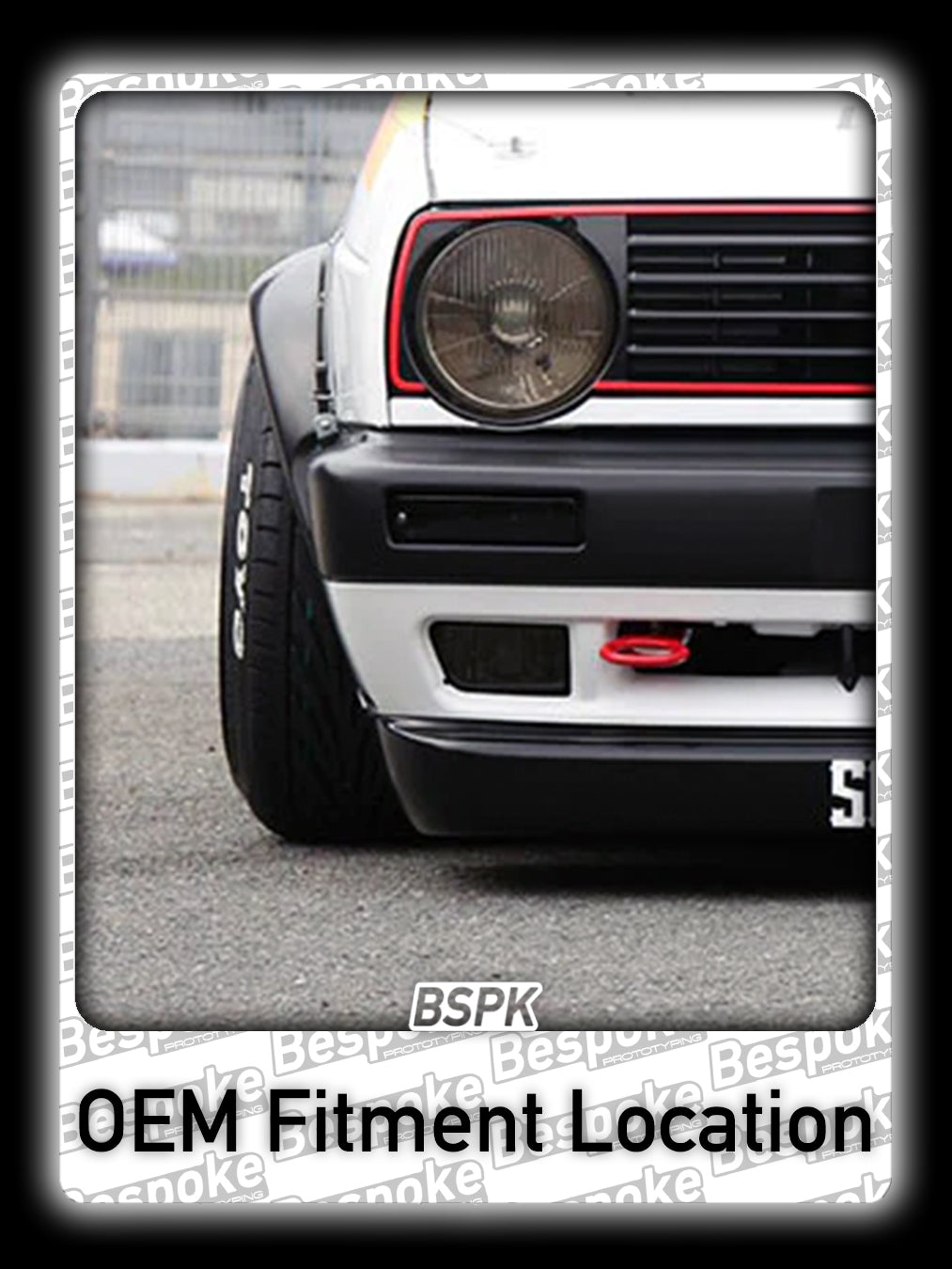 Volkswagen MK2 Golf - Foglight Replacement Air Duct