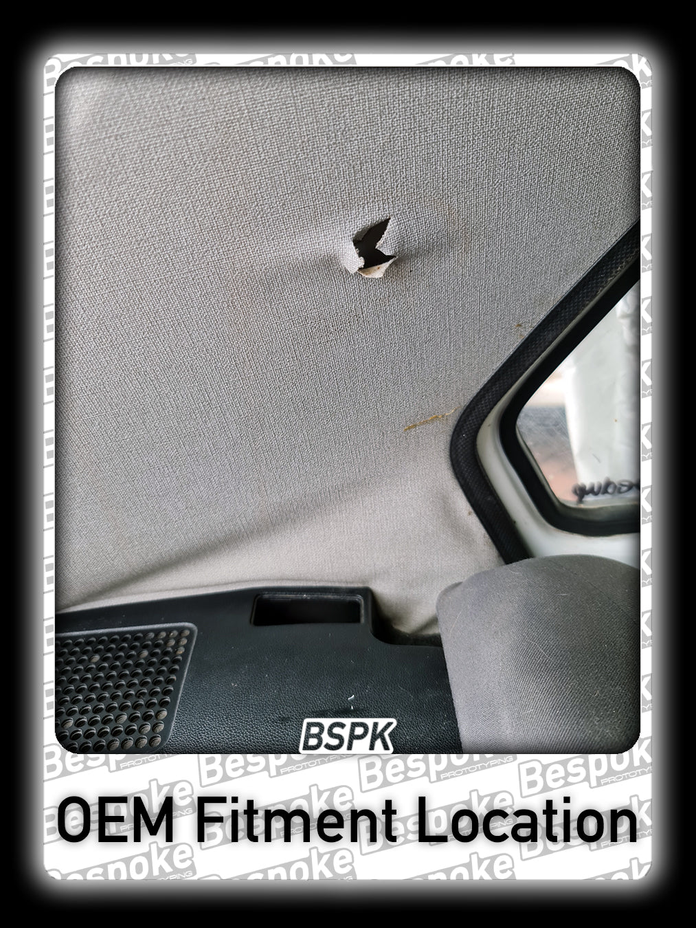 Volkswagen MK1 Golf - Universal - Rear Seatbelt Blank Off Plates