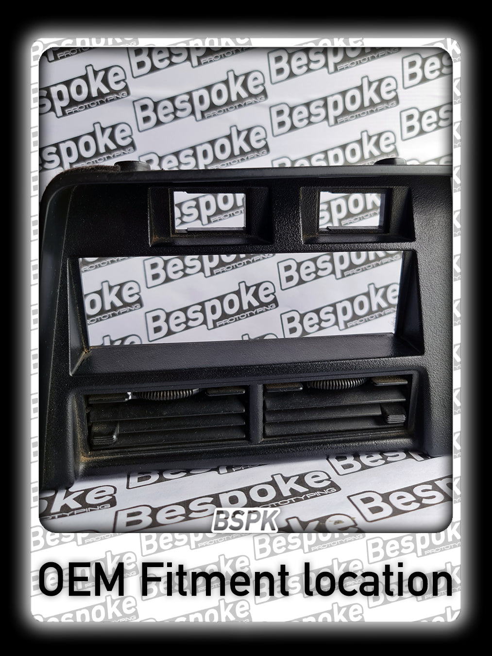 Toyota Corolla KE70 - Radio Blank Off Plate