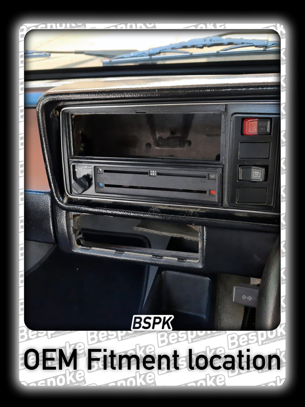 Volkswagen MK1 Golf - Old Spec - Blower Motor Blank Off Plate