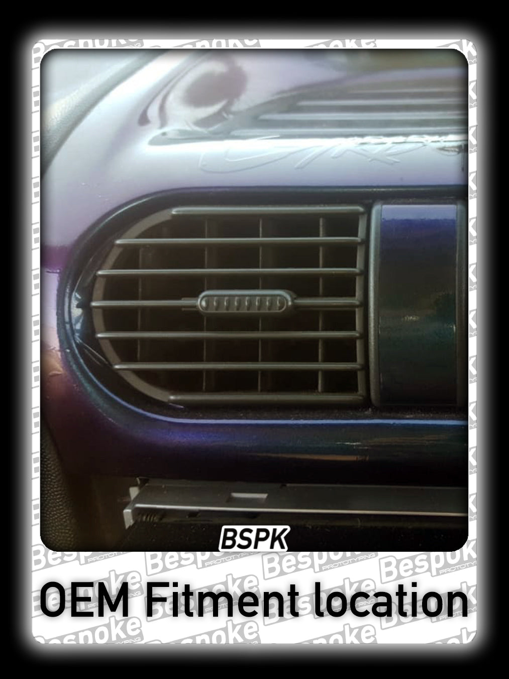 Opel Corsa C [X01]- Air Vent Gauge Pod