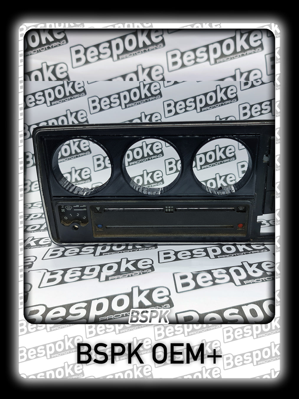 Volkswagen MK1 Golf - Old Spec - Radio Triple Gauge Pod