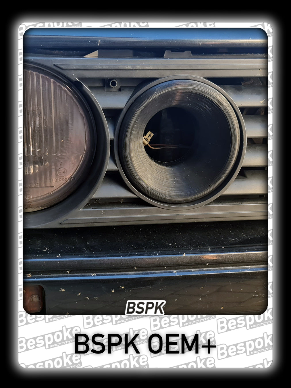 Volkswagen MK1 Golf - Universal - Spotlight Replacement Adapted Intake
