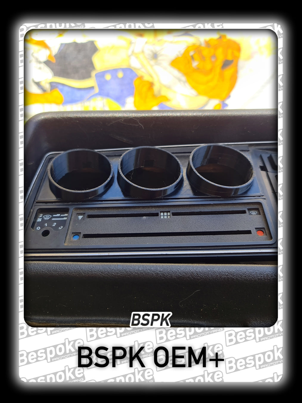 Volkswagen MK1 Golf - Old Spec - Radio Triple Gauge Pod 10°