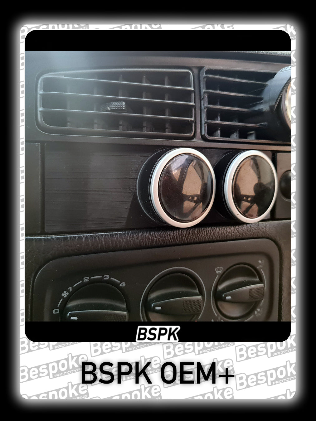 BSPK Single DIN Radio Gauge Pod