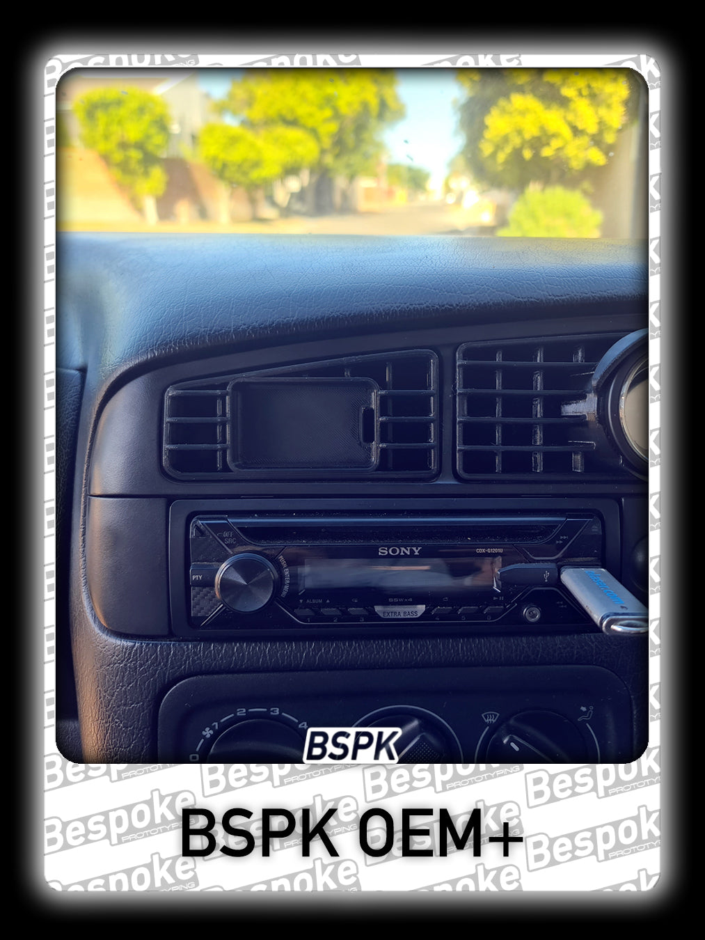 Volkswagen MK3 Golf - Centre Left Air Vent Water Meth Conroller Mount