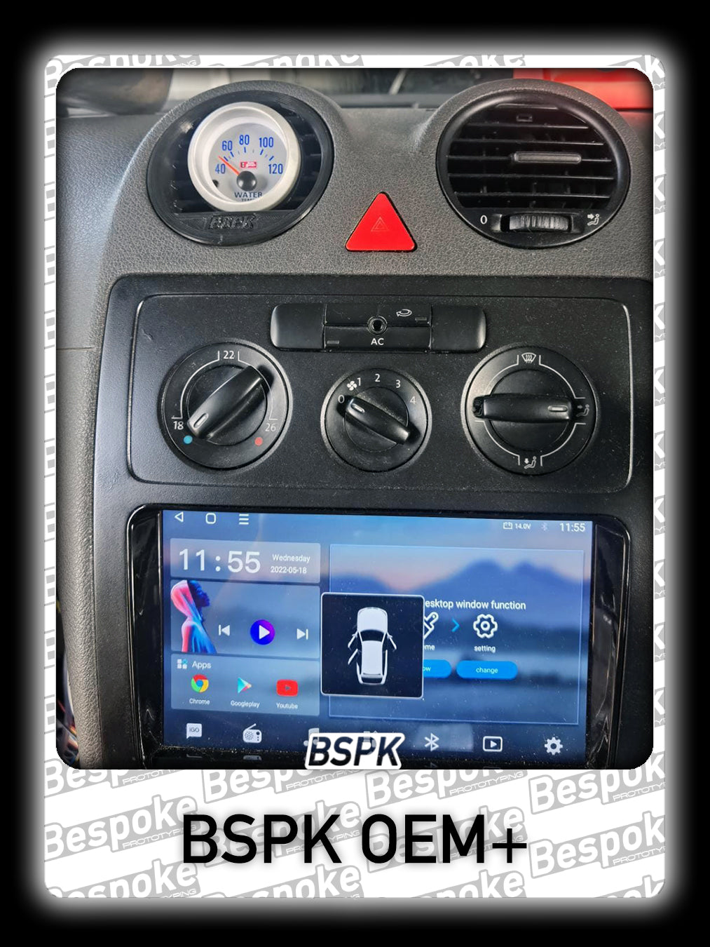 Volkswagen Caddy 2K - Air Vent Gauge Pod
