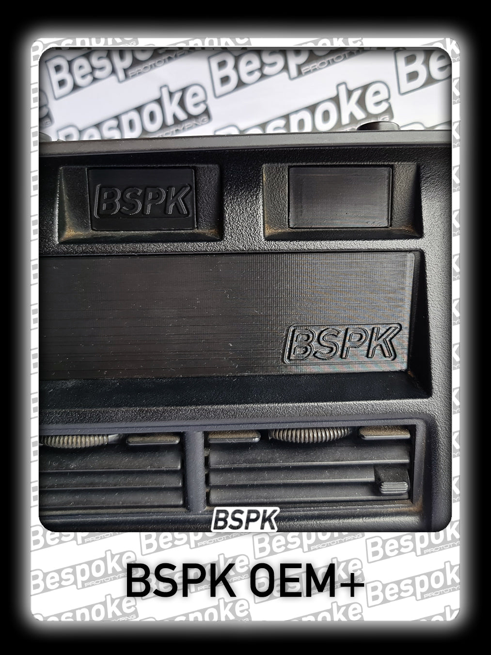 Toyota Corolla KE70 - Radio Blank Off Plate