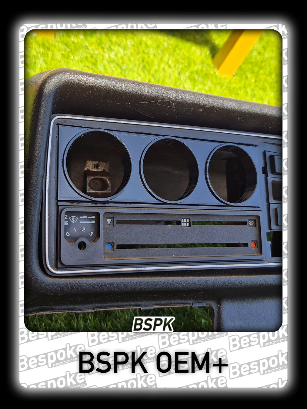 Volkswagen MK1 Golf - Old Spec - Radio Triple Gauge Pod