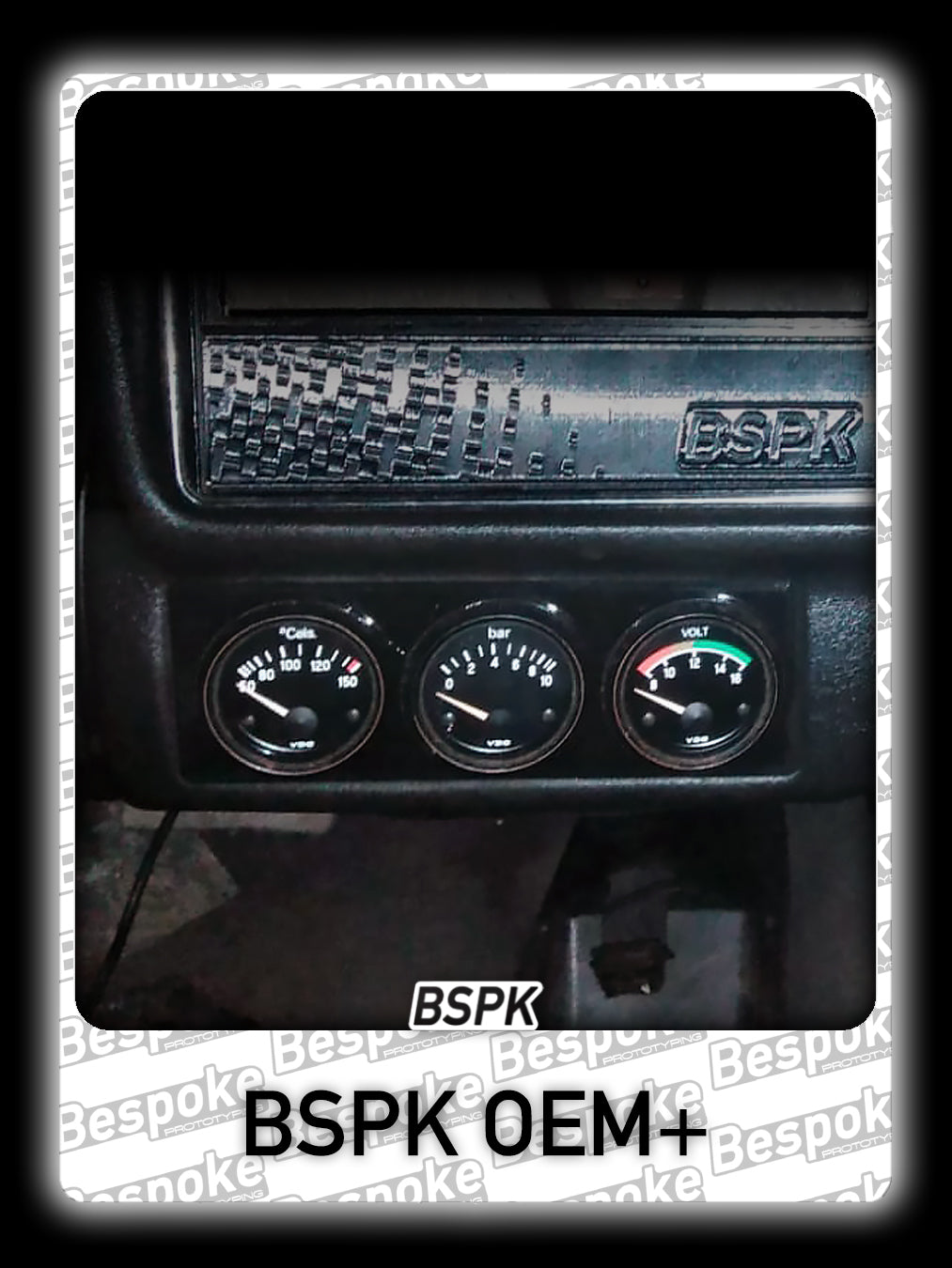Volkswagen MK1 Golf - Old Spec - Centre Air Vent Triple Gauge Pod