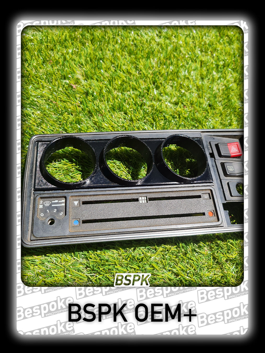 Volkswagen MK1 Golf - Old Spec - Radio Triple Gauge Pod 10°
