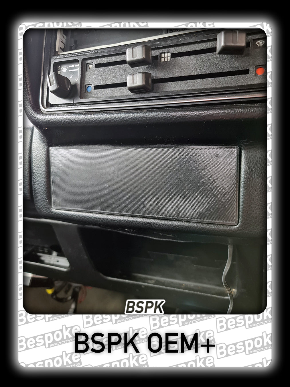 Volkswagen MK1 Golf - Old Spec - Centre Air Vent Blank Off Plate