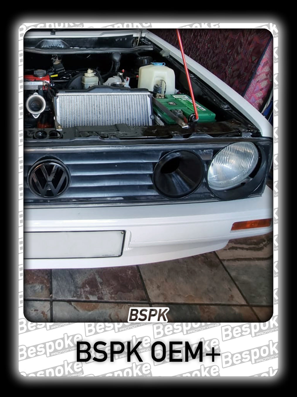 Volkswagen MK1 Golf - Universal - Spotlight Replacement Adapted Intake