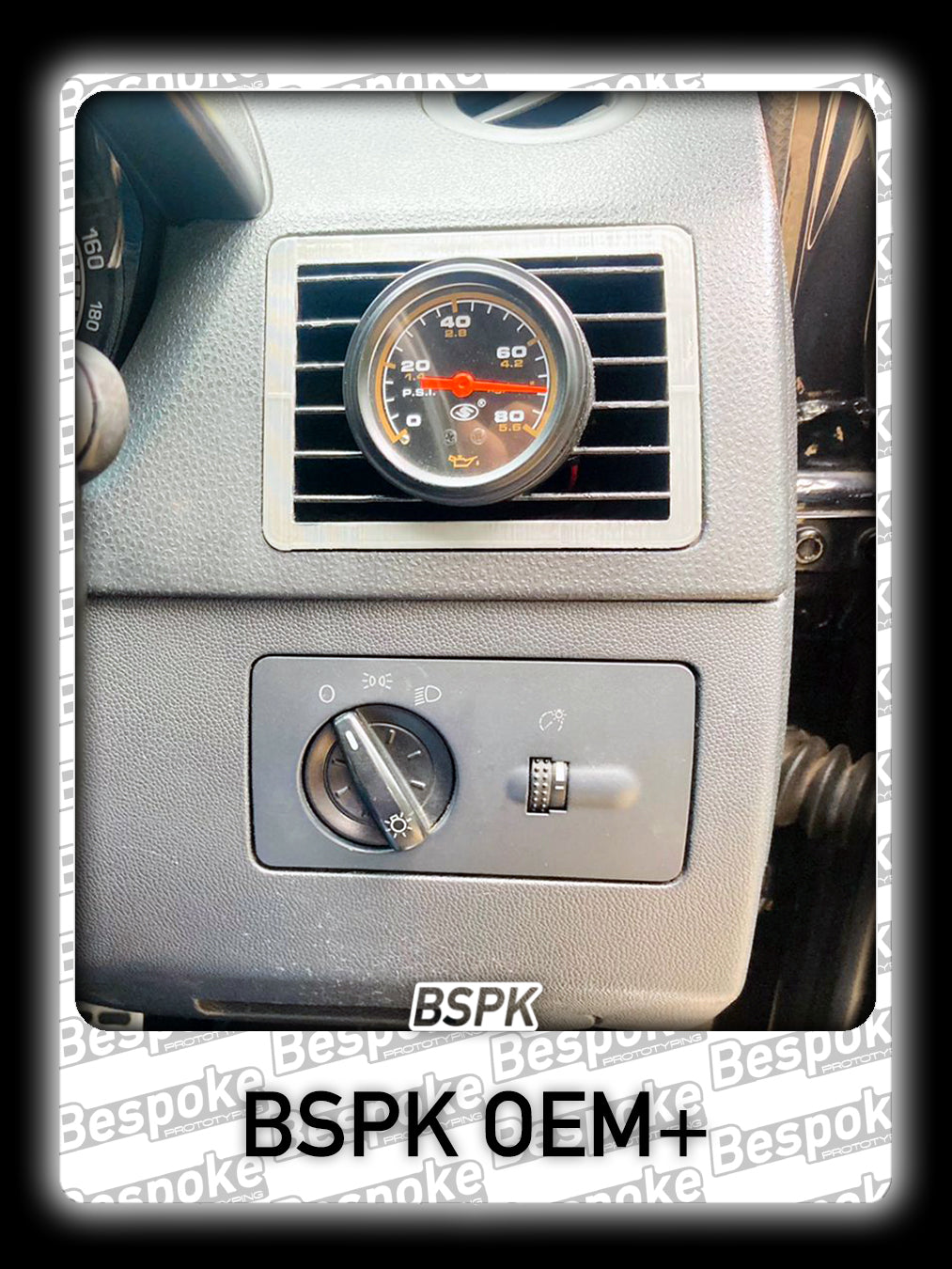 Volkswagen MK1 Golf - New Spec - Driver Side Air Vent Gauge Pod 10°