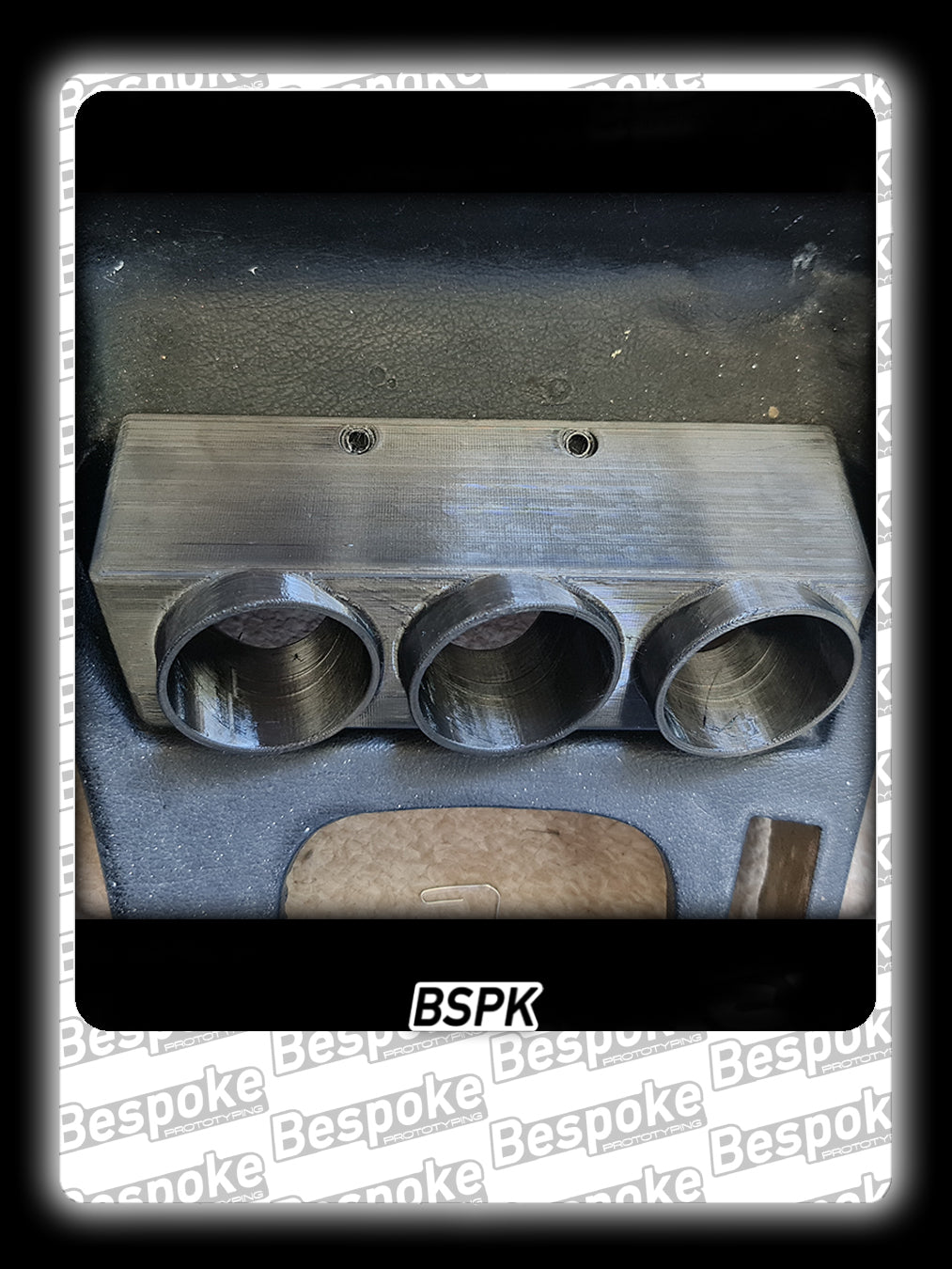 BMW E30 - Ashtray Dual Gauge Pod 10°