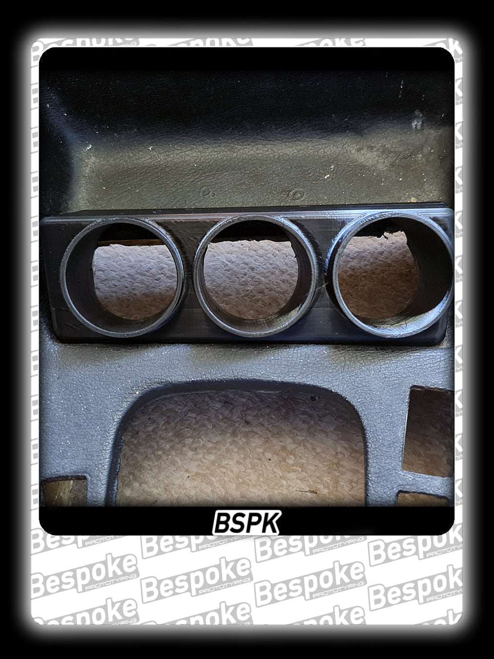 BMW E30 - Ashtray Dual Gauge Pod 10°