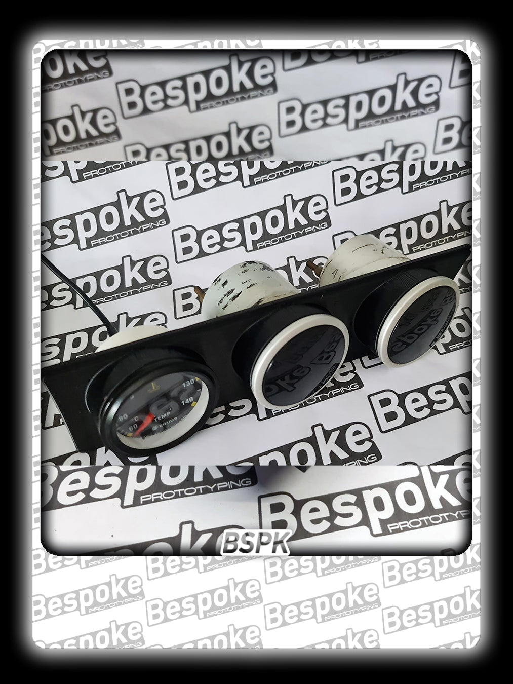 BMW E46 - Dashboard Ashtray Triple Gauge Pod Insert 10°